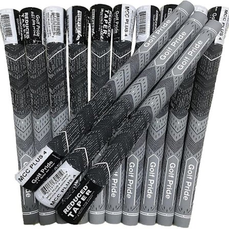 Høykvalitets 13 stk Golfgrep Standardstørrelse Midsize Grå-FQ-