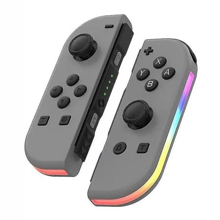 Trådløs controller kompatibel med Nintendo Switch, Oled, Lite Gamepad Joystick (v/h) Udskiftning med Rgb Højre Grå