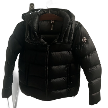 Svart Colmar pufferjacka med huva