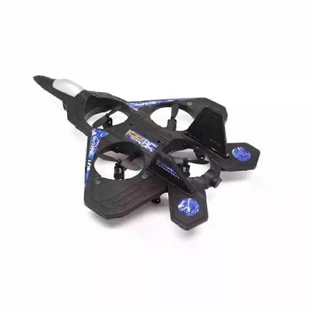 Thunder Jet Pro 2.4 GHz Fjernbetjening Fighter Legetøj Sort