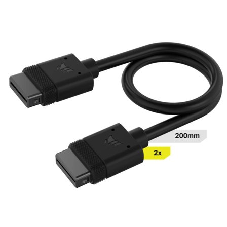 Corsair iCUE LINK - strøm/data-kabel - CORSAIR iCUE link til CORSAIR iCUE link - 20 cm