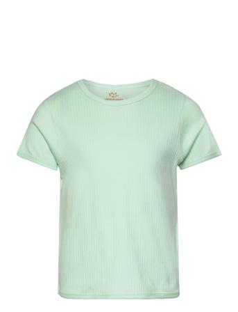 Rib Jersey T-Shirt Green Copenhagen Colors