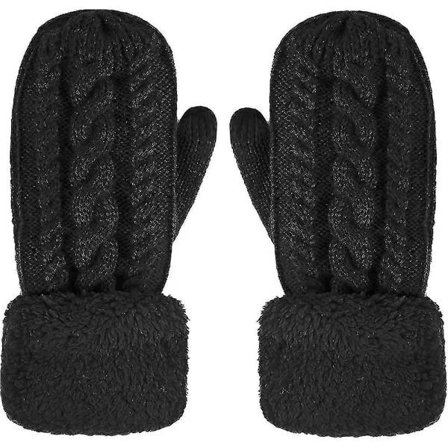 Tykk fleeceforede vanter til kvinder - bløde og varme