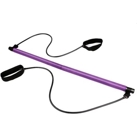 Pilates Bar Kit, Bærbar Pilates Bar Modstandsbånd Yoga Pilates Stang, Pilates Trænings Modstandsbånd, Yoga Træningsstang