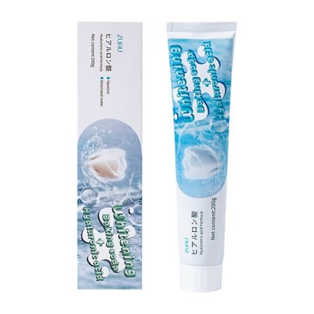 Bakpulver Tandkräm Hyaluronsyra Formula Tandblekning Tandkräm Djup Fläckborttagning Fräsch Munvård