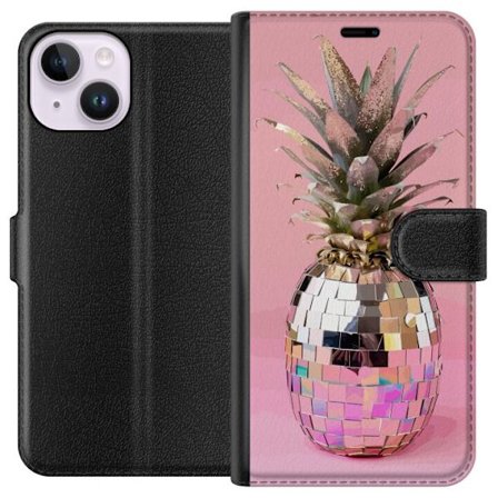 Apple iPhone 14 Lommeboketui Disco Ananas