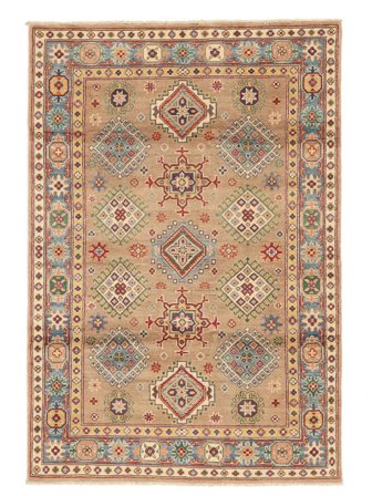 Tapis Kazak Fine 125X184 (Laine, Afghanistan)