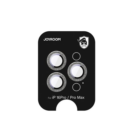 Joyroom JR-MSF0305 suojalasi iPhone 16 Pro/16 Pro Max -objektiiveille - titaani