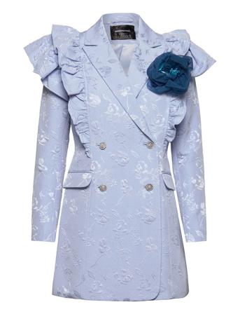 Koba By Nbs Blazers Double Breasted Blazers Blå Custommade