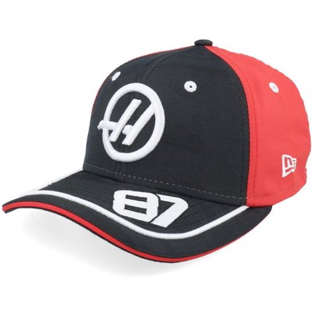 New Era - Motor Svart adjustable Keps - Kids Haas F1 25 Bearman 9SEVENTY Black/Red Adjustable @ Hatstore