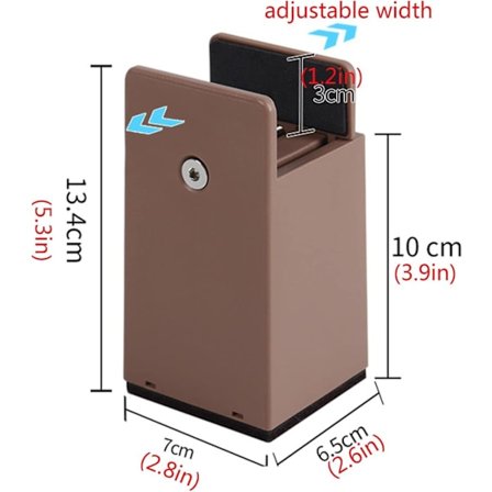 Pakkaus Sängyn Nostin, Säädettävät Huonekalujen Nostin, Sovan Pöydän Tuolin Nostin, Huonekalujen Nostin, Korotetut Tuolin Nostin, Sopii 3-5cm Leveille