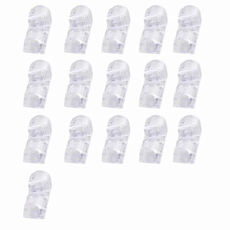 20 kappaleen pakkaus itseliimautuvia kaapeliklipsi johtoja varten, hallintaan ja organisointiin