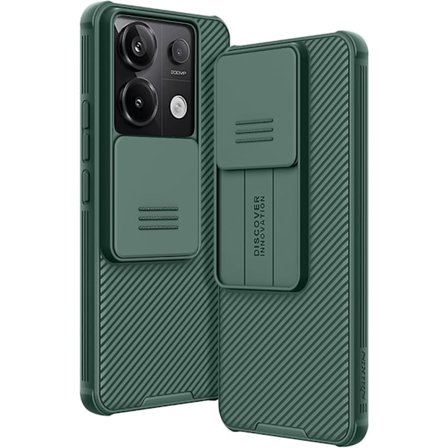 Xiaomi Redmi Note 13 Pro 5G case, kaksikerroksinen Heavy Duty iskunkestävä cover , jossa on liukukameran suoja, anti-scratch liukumaton