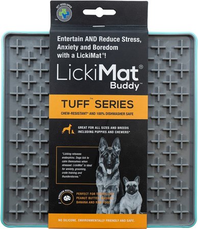 LickiMat Buddy Tuff Turkis, Tøj & Bolig, Foder & Tilbehør, Mad- & Vandskåle