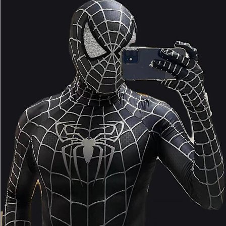 Mænds Sort Remy Spiderman Cosplay Kostume Bodysuit