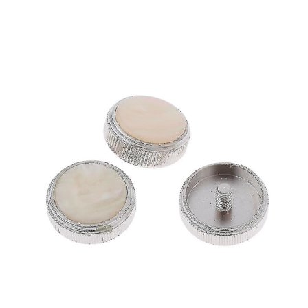 3 stk. Euphonium Ventil Fingerknapper Sett i Legering Messingblås