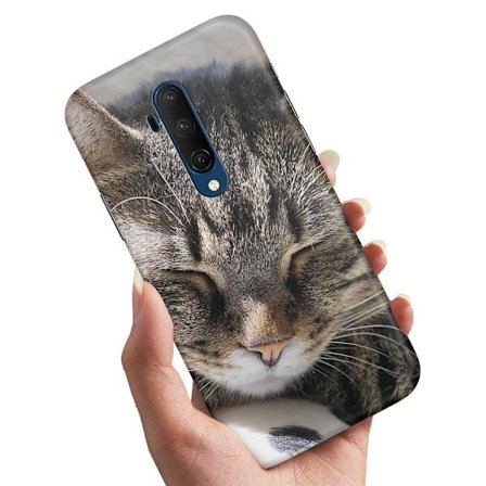 Deksel / Mobildeksel til OnePlus 7T Pro - Sovende Katt