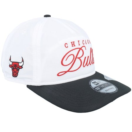 New Era - NBA Blanc adjustable Casquette - Chicago Bulls NBA Draft 19TWENTY Golfer White/Black A-Frame @ Hatstore