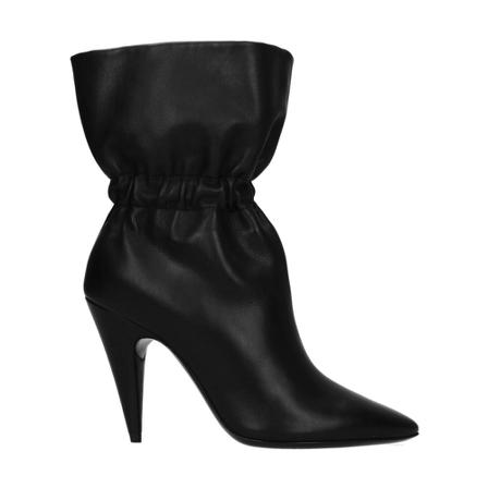 Saint Laurent Ankle Støvler Sort, Dame, Størrelse: 38 1/2 EU