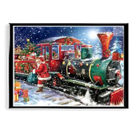 30*40 Jultomten Diamantmålning Julserie Utrikeshandel