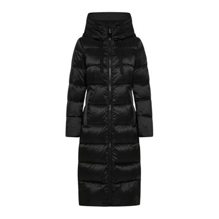 Peuterey Long padded down Jakke with recycled down Sort, Dame, Størrelse: 2XL