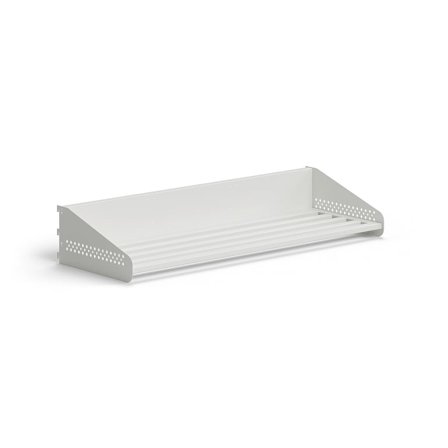 Shoe shelf ENTRY, no partition, 900 mm, white, RAL 9003