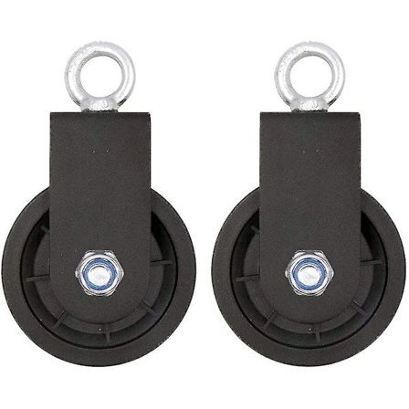 Talje 90mm Kabeltalje 360 Graders Svingbar Talje For Taljesystemer, Løftebord, Løfter, Treningsutstyr