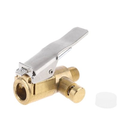 Bilpumpetilbehør Clip Dekkluftchucker Billuftpumpe gjengemunnstykkeadapter