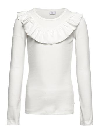 Alexia - T-Shirt T-shirts Long-sleeved T-shirts Valkoinen Hust & Claire