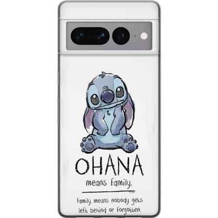 Google Pixel 7 Pro Gjennomsiktig deksel Stitch Ohana