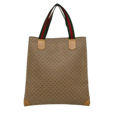 Gucci Vintage Pre-ownedLeathertotes inbo, Dame Vintage Tasker, Størrelse: ONE Size