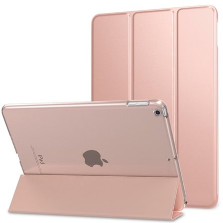Etui Passer til Ny iPad Mini 5 7,9 tommer - Slankt Let Smart Shell Stativetui med Gennemsigtigt Frostet Bagsidebeskyttelse, med Auto Vågn/Sov