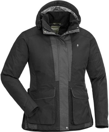 Pinewood Dog Sports 2.0 Jacket Woman Black/Dark Anthracite