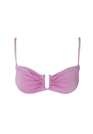 Understatement Bandeau Bikini Top Dam Lila M