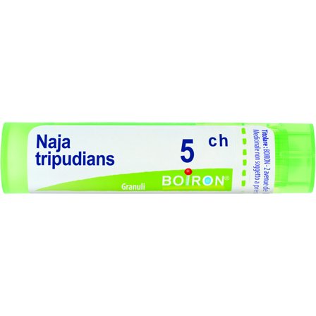 Boiron Naja Tripudians Granuli 05Ch Tubo 4g
