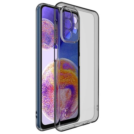 Imak UX-5 Cover för Samsung Galaxy A23 - Genomskinlig Svart