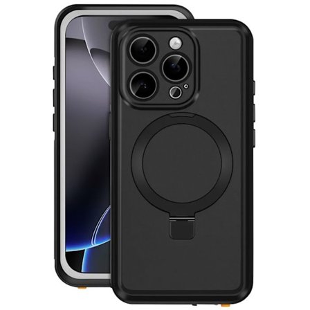 Vattentät skal - Redpepper - iPhone 16 Pro Max - MagSafe - IP68 - Svart