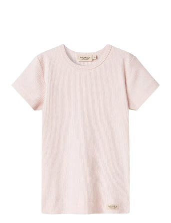 Plain Tee Ss Tops T-Kortærmet Skjorte Pink MarMar Copenhagen
