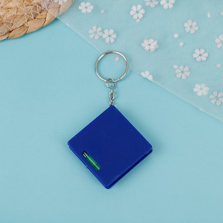 Målebånd med nøkkelring Bærbar uttrekkbar linjal Centimeter