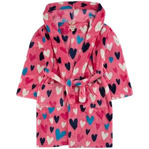 Hatley Printed Robe Pink L (6-7 Years) - Nightwear - L (6-7 years) - Pink - Mädchen