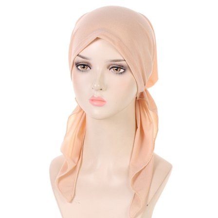 Turban Hat Chemo Cap BEIGE