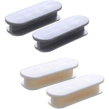 Selvklebende håndtak, 4 stk skuffehåndtak hjelper øyeblikkelig håndtak C