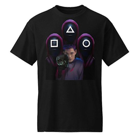Squid Game T-skjorte Thanos T.O.P rapper spiller 230 Koreansk Netflix morsom stil 0652