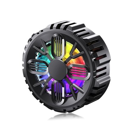 2025 Seneste Model Mobiltelefonkøler, Genopladelig Halvleder Mobiltelefon Radiator med Farverigt LED-lys, Universel Magnetisk Telefon C