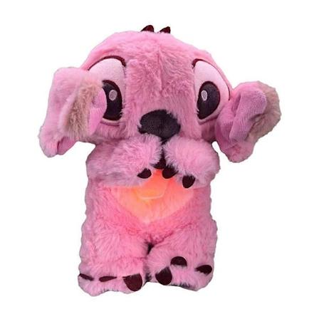 Stitch Hengitt v Musiikillinen Lohtunukke Unilelut Vauvan Ahdistuksen Lievitykseen Pehmolelut Lahja-Xin Pink