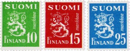 Finland 1952 - MICHEL 403-405 - Postfrisk