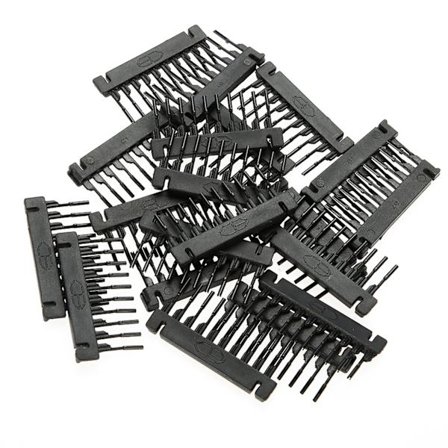 Ingen spor Hårforlængelsesspænder Spænder til ægte hår hestehale tilbehørsværktøjssæt