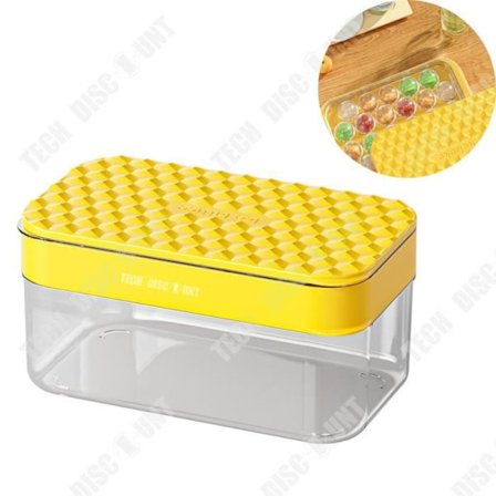 TD Jääpalamuotti, jääpalojen valmistus, pyöreiden jääpalojen säilytys, kannellinen silikoninen jääpalamuotti.