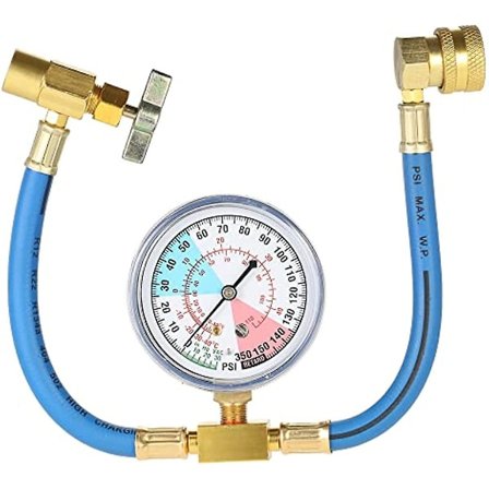 R134a Ilmastointilaitteen Kylmäaineen Täyttöletkusarja Ac R134a Auton Ilmastointilaitteen Kylmäaineen Täyttö Mittausletku Mittarisarja 1/2 Acme 