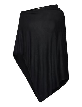 Petrina Poncho Poncho Regntøy Svart Movesgood*Betinget Tilbud